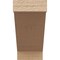 Ekena Millwork 2in. W x 4in. H x 32in. L Burlington Woodgrain TimberThane Rafter Tail, Primed Tan RFTUR02X04X32BURRCPR - alternate 3